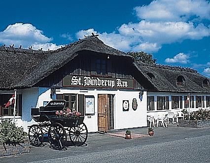 St. Binderup Kro Store Binderup Kültér fotó